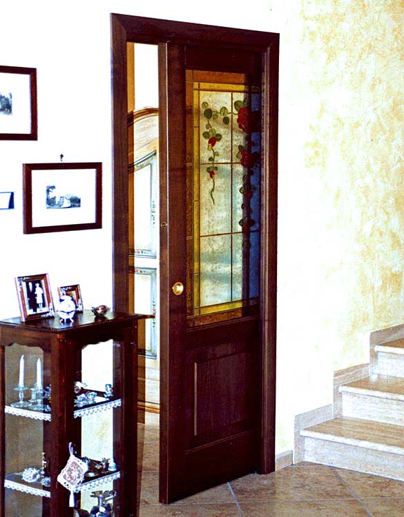 Arredi fiorelli porte classiche per interni in legno umbria ... Porte vetrate per interni