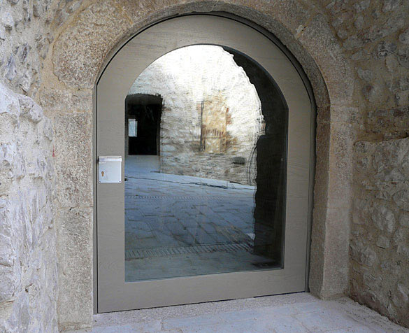 Arredi fiorelli portoni in legno e portoni blindati umbria ... Porta ingresso vetro antisfondamento