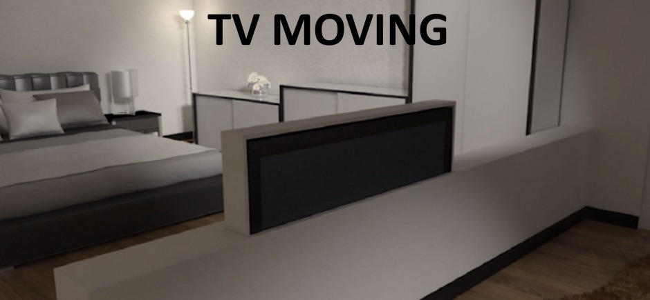 TV MOVING - SUPPORTI TV MOTORIZZATI DA INCASSO